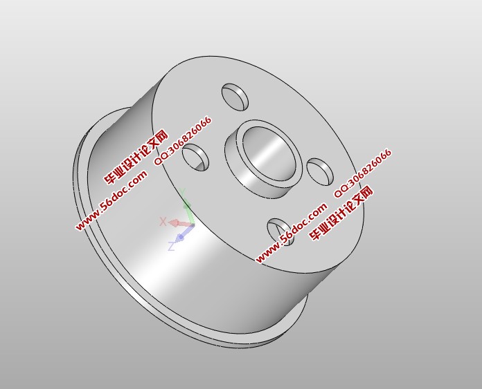 塑料端盖注塑模具设计(含CAD图,SolidWorks三维图)