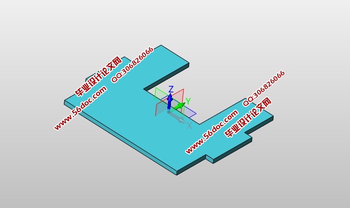 支撑片冲裁模具设计(含CAD图,SolidWorks三维图)