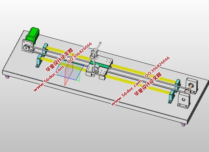 两级倒立摆设计(含CAD图,SolidWorks三维图)