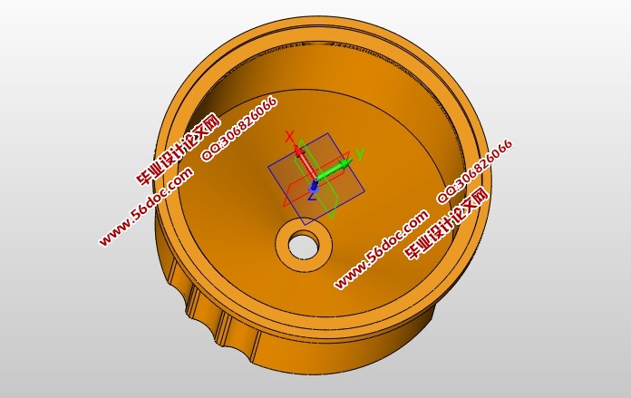 灯头罩塑料件一模多腔模具设计(含CAD图,SolidWorks三维图)