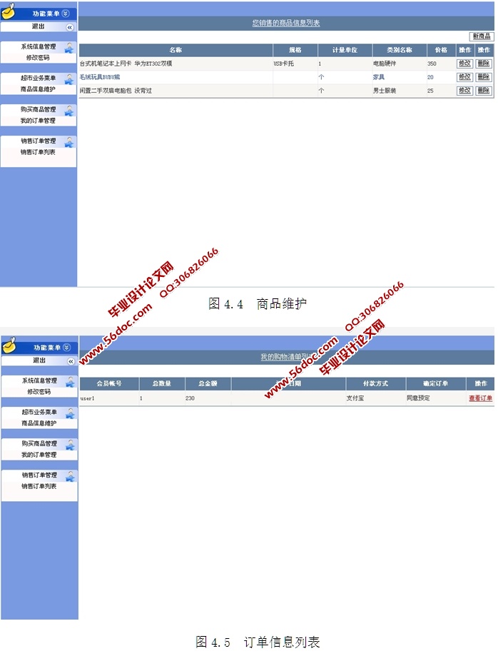 大学生旧货二手交换平台的设计与实现(ASP.NET,SQL)