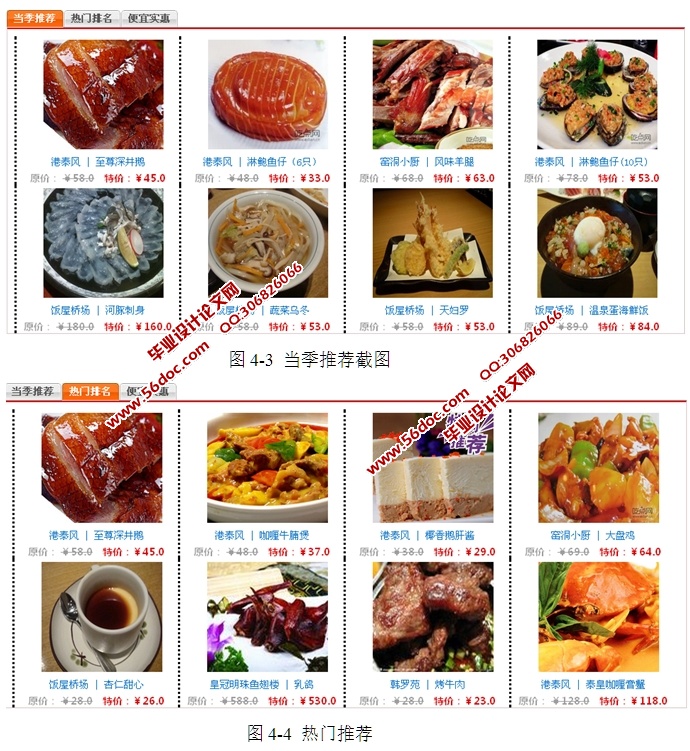 基于SSH2框架技术的网上购餐平台的设计与实现(MyEclipse,MySQL)