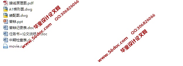 旋转式自动门机构与控制系统设计(PLC梯形图,接线原理图,CAD装配图)