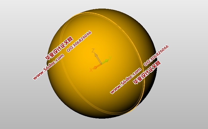 重心驱动式球形滚动机器人系统的设计(含CAD图,SolidWorks,STEP三维)