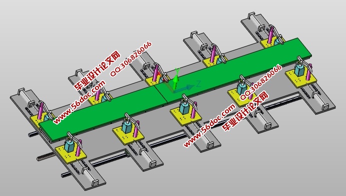 板材送进夹钳装置的设计(含CAD零件装配图,SolidWorks,IGS三维图)
