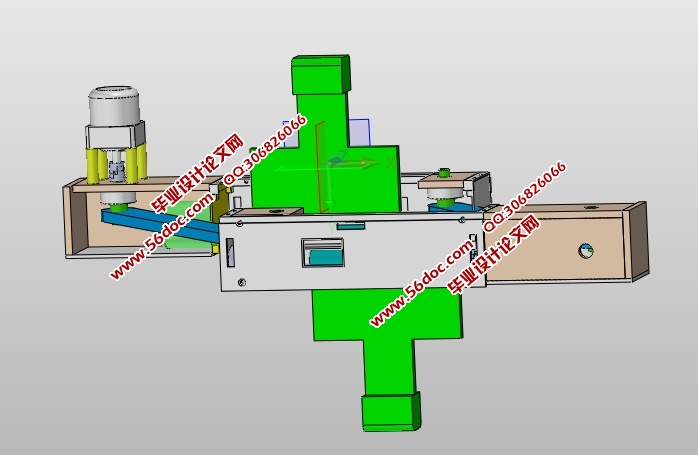 平行四边形双足步行机器人的设计与研究(含CAD图,SolidWorks三维图)