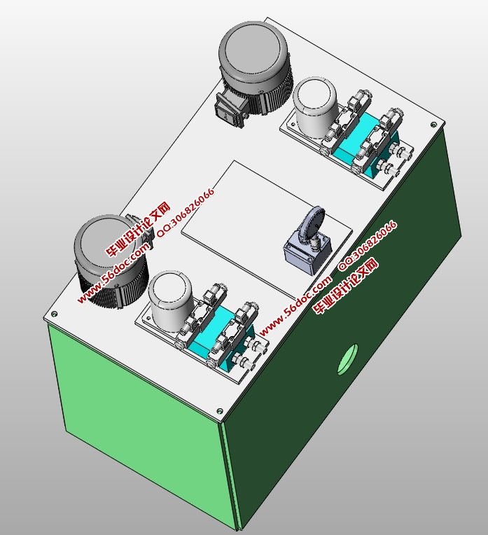 提升绞车液压站设计(含CAD零件装配图,SolidWorks三维图)
