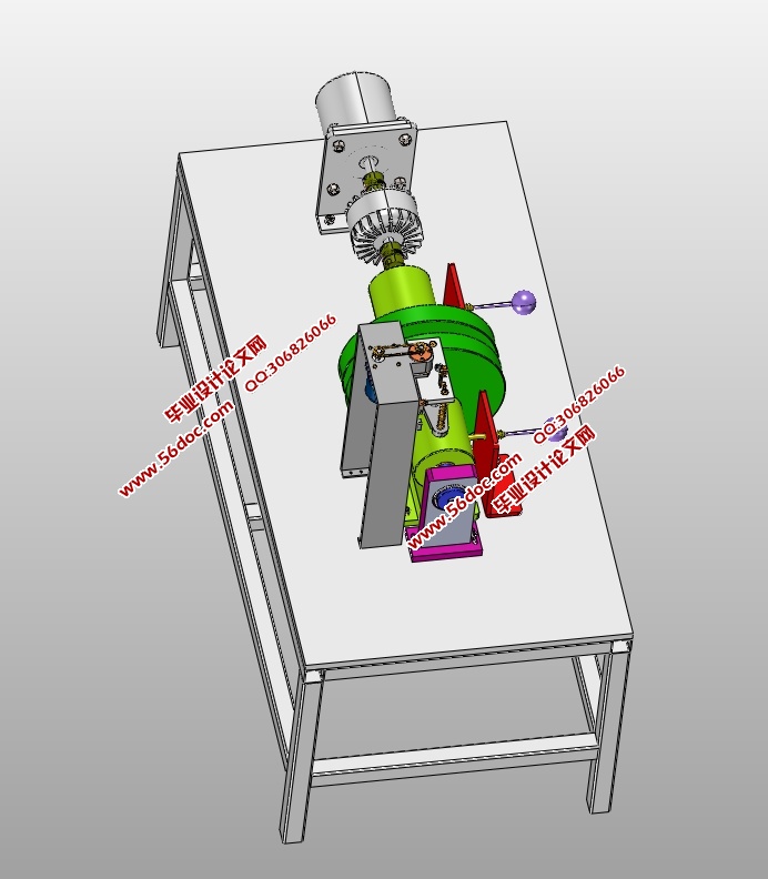 转子系统摩擦磨损实验台设计(含CAD零件装配图,SolidWorks,IGS三维图)