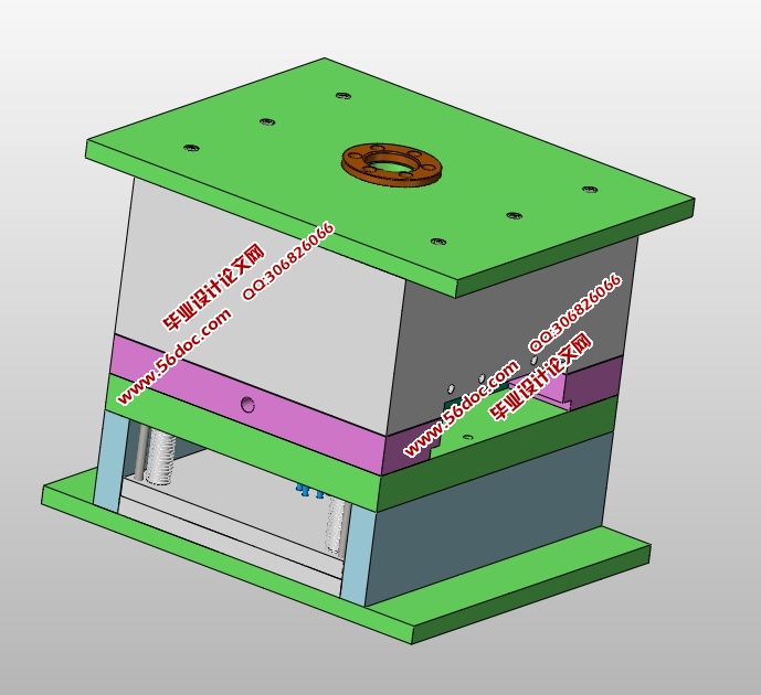 杯托注塑模具设计(含CAD零件装配图,SolidWorks,STEP三维图)