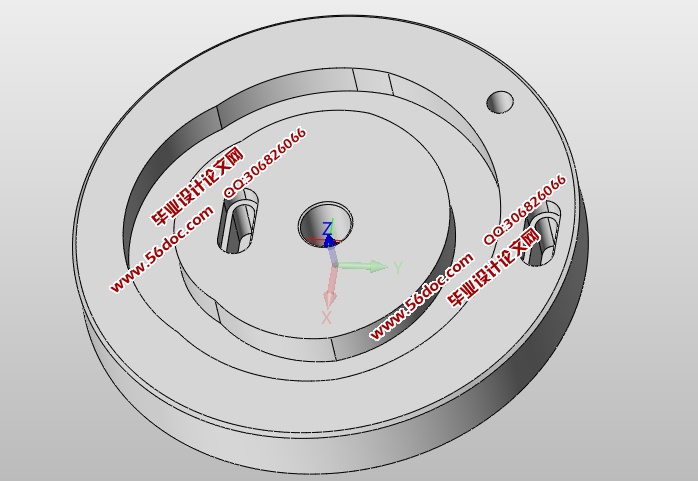 槽轮的工艺设计及数控加工设计(含CAD零件图,SolidWorks图,工序卡,工艺卡)