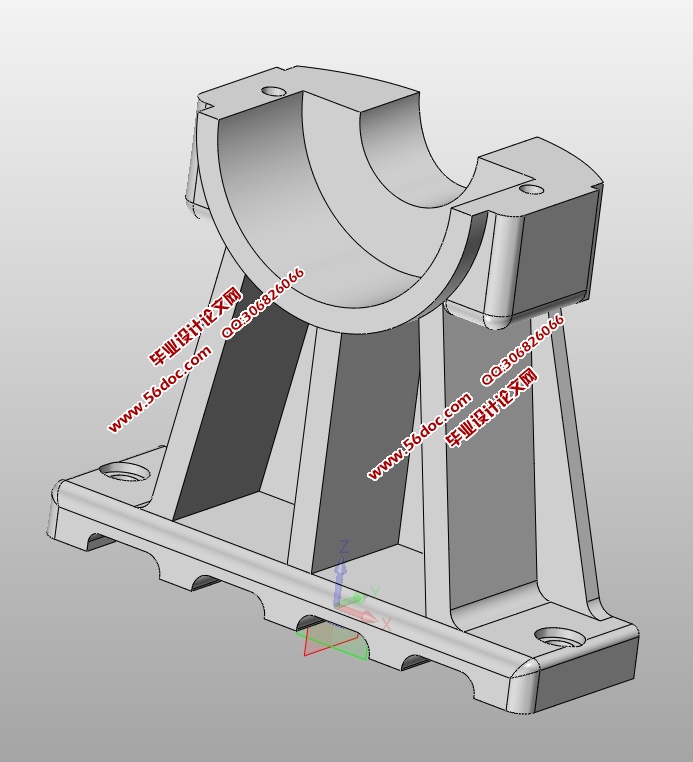右轴承座组件加工工艺及夹具设计(含CAD零件夹具图,SolidWorks三维图)