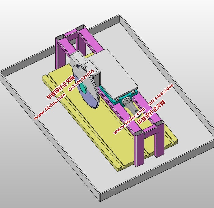 智能石材切割液压控制系统的设计(CAD零件装配图,SolidWorks三维图)