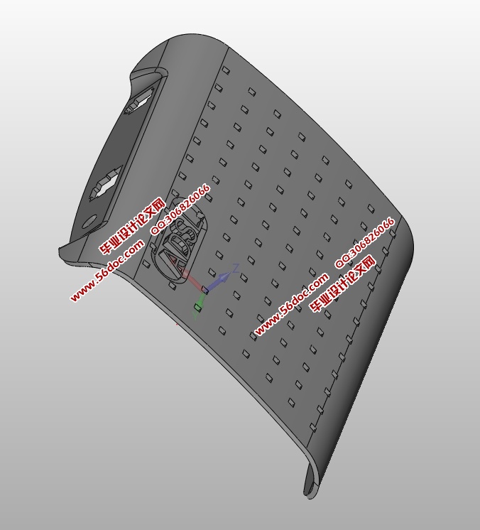 ADSL面壳注塑模具设计(含CAD零件装配图,SolidWorks三维图)