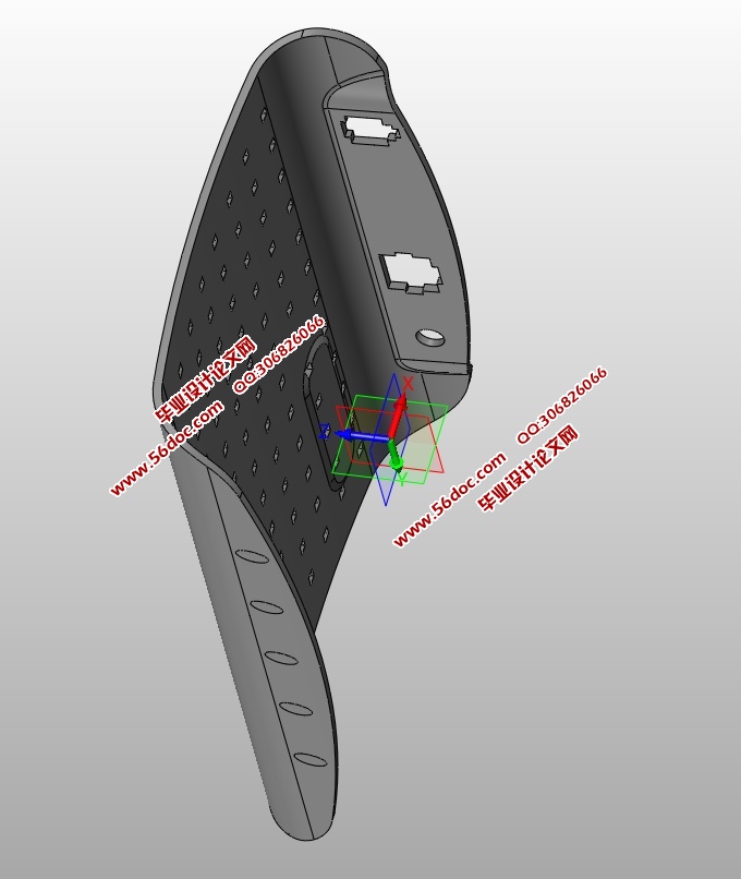 ADSL面壳注塑模具设计(含CAD零件装配图,SolidWorks三维图)