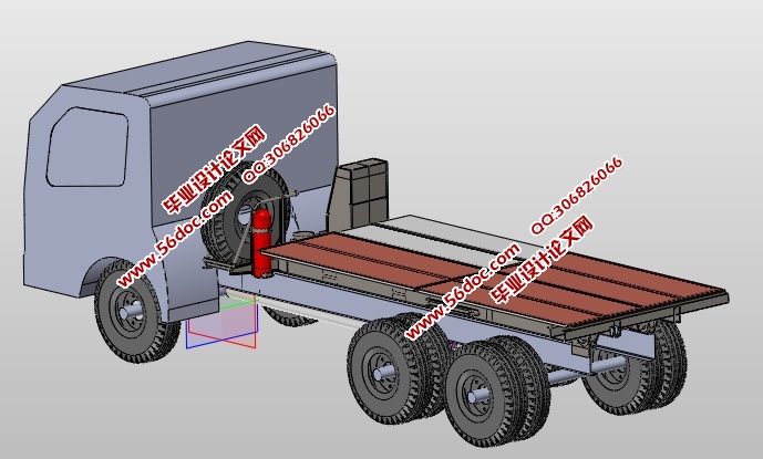 煤炭采样车底盘结构的设计(含CAD零件装配图,SolidWorks三维图)