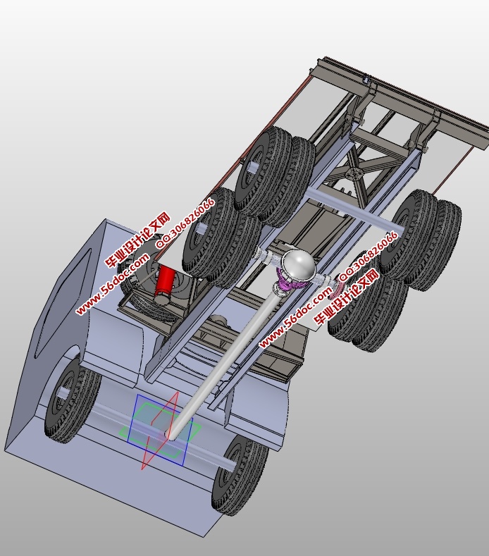 煤炭采样车底盘结构的设计(含CAD零件装配图,SolidWorks三维图)