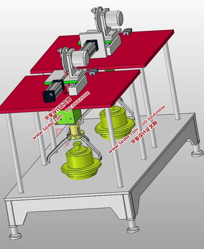 抛光机自动进给装置的设计(含CAD零件装配图,SolidWorks三维图)