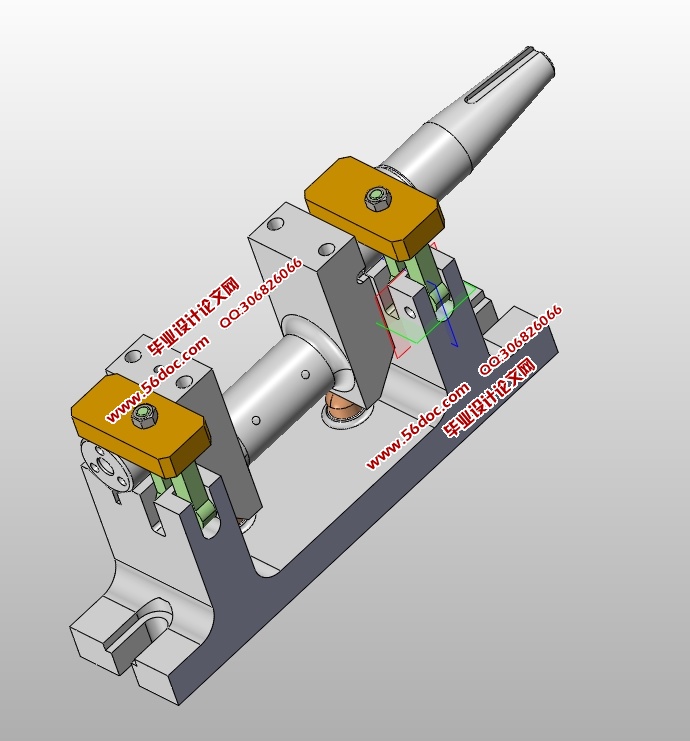 曲轴的工艺设计及相关夹具设计(含CAD零件夹具图,SolidWorks三维图)