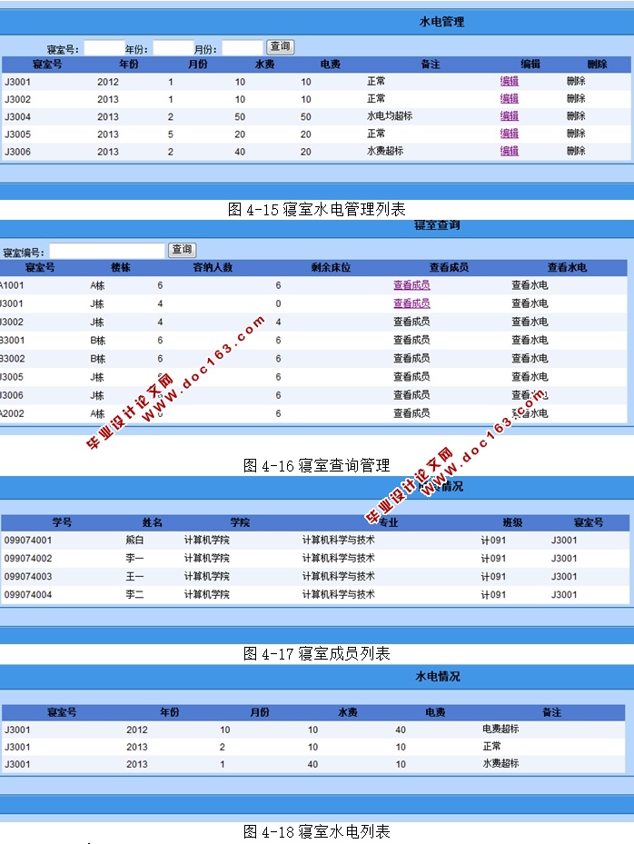 高校宿舍管理系统的设计与实现(ASP.NET,SQL)(含录像)