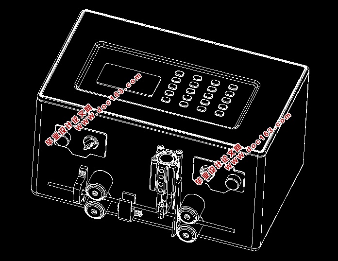 电脑自动剥线机总体设计(含CAD零件图装配图,SolidWorks三维图)