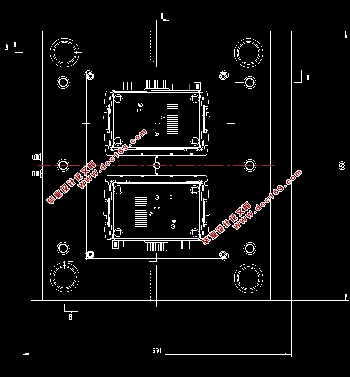 基于UG收音机后盖塑料模具设计(含CAD零件装配图,UG三维图)