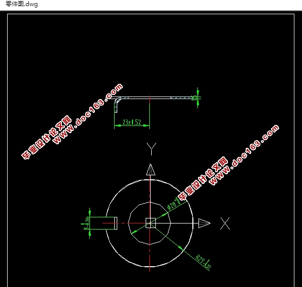 Φ28外舌止动垫圈冲孔落料剪切级进模具设计(含CAD图,SolidWorks三维图)