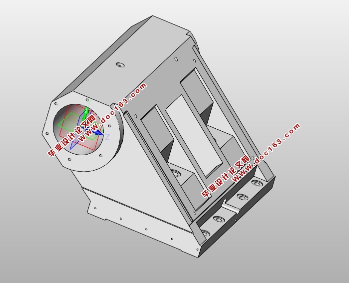 DL32M斜床身数控机床尾座结构设计(含CAD零件装配图,SolidWorks三维图)