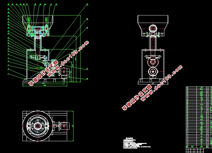 小型油渣压块机设计(含CAD零件装配图,SolidWorks三维图)