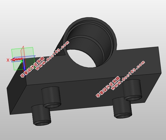 机器人腰部零件注塑模设计(含CAD零件图装配图,PROE,STEP,SolidWorks三维建模)