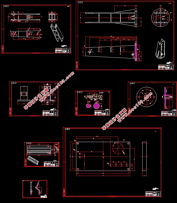 送料机械手的设计(含CAD零件装配图,IGS,SolidWorks三维图)