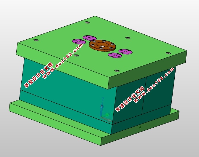 提篮注塑模的设计(含CAD零件装配图,SolidWorks三维图)