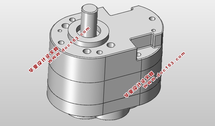 外啮合齿轮泵的设计(含CAD零件装配图,STEP,SolidWorks三维图)
