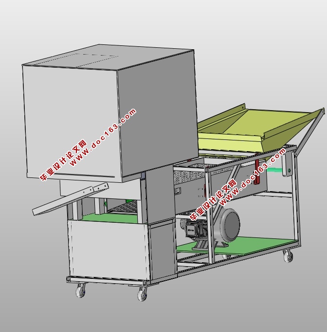 往复式振动筛的设计(含CAD零件装配图,SolidWorks三维图)