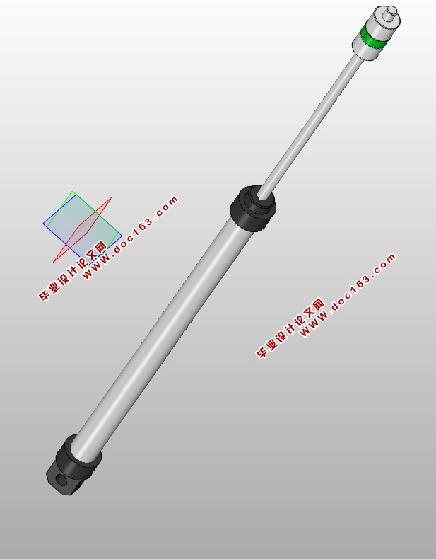 小轿车后备箱开启结构(气弹簧)的设计(含CAD图,SolidWorks三维图)