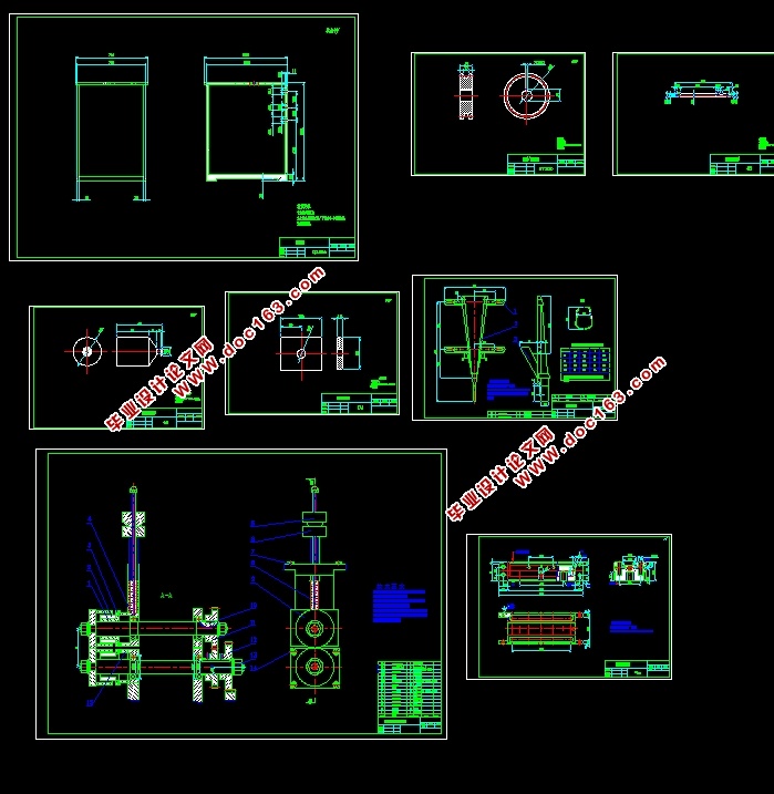 液体自动包装机机构设计及传动部件设计(含CAD图,SolidWorks三维图)