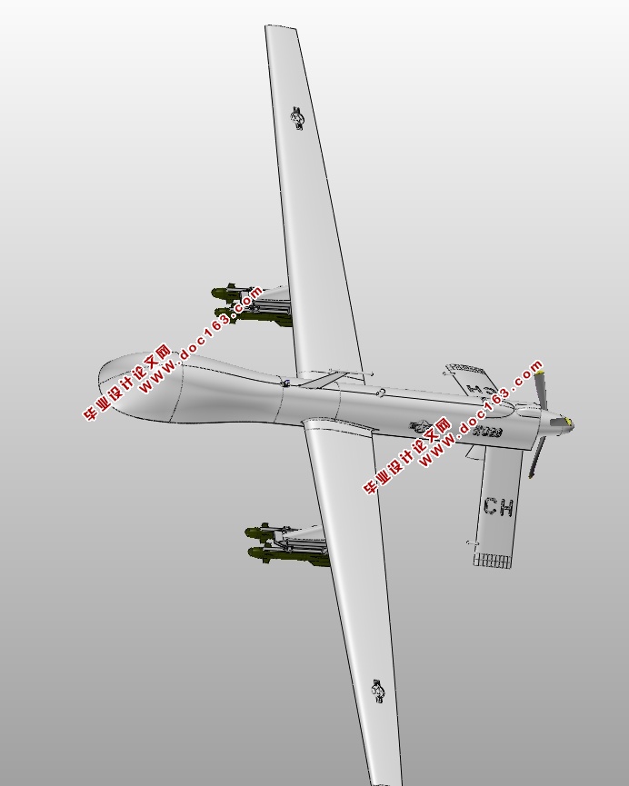 无人机组群巡检灭火系统设计(含CAD零件装配图,SolidWorks三维图)