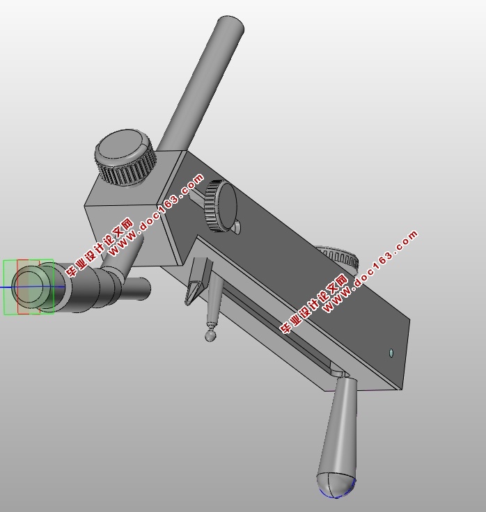 孔内键槽对称度检测装置的检具设计(含CAD零件装配图,SolidWorks三维图)