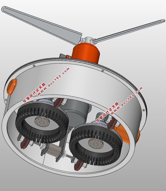 高楼层墙壁清洗机的设计(含CAD零件图装配图,SolidWorks三维图)