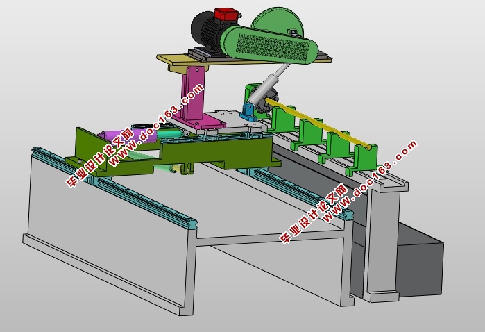 棒料切割机的设计(含CAD零件装配图,SolidWorks三维图)