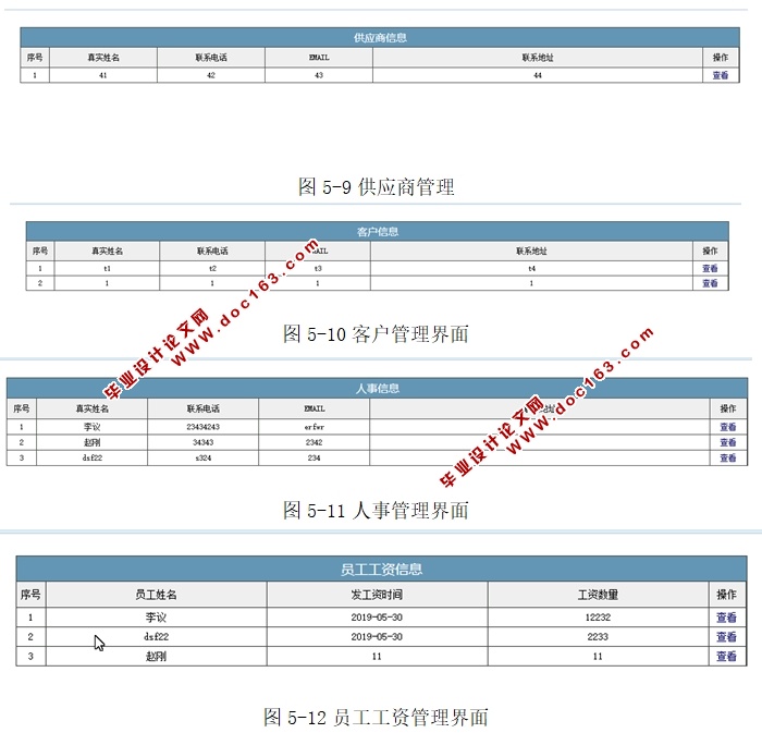基于Java的公司管理系统的设计与实现(SSH,MySQL)