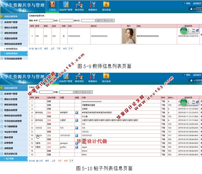大学生资源共享与管理平台的设计与实现(JSP,MVC,Selevt,MySQL)