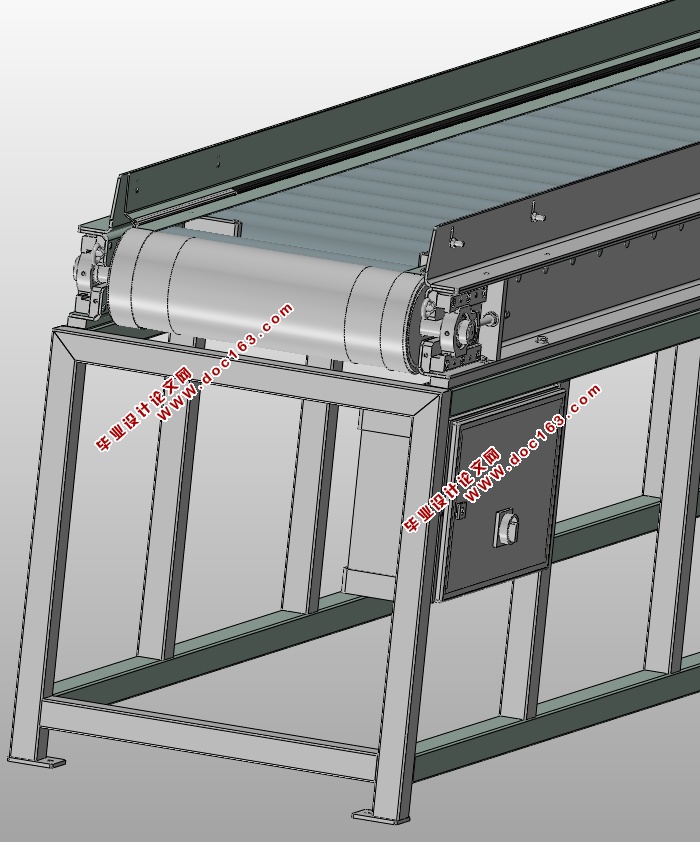 玻璃输送辊台机的设计(含CAD零件图装配图,SolidWorks,UG三维图)