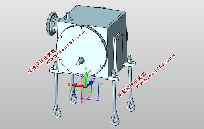 摩擦式机械无级变速器结构设计(含CAD图,STEP,SolidWorks三维图)