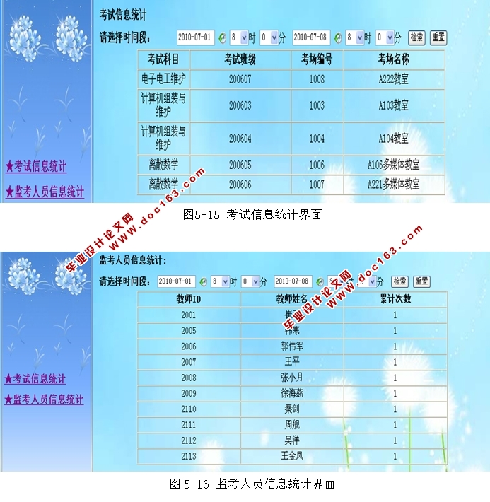 基于WEB的考务管理系统的设计和实现(JSP,SQLServer)