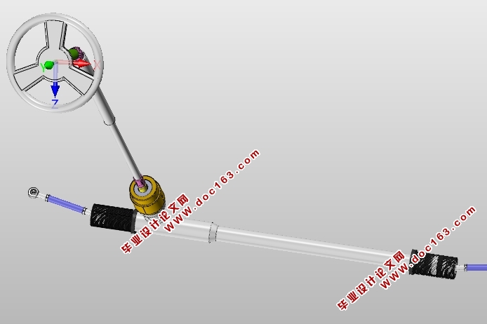华晨宝马齿轮齿条转向器的设计(含CAD图,SolidWorks三维图)