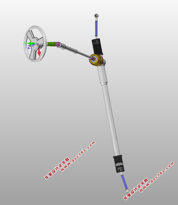 华晨宝马齿轮齿条转向器的设计(含CAD图,SolidWorks三维图)