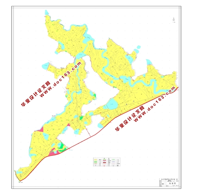 望城县雷锋坪农田水利工程设计(含CAD图)