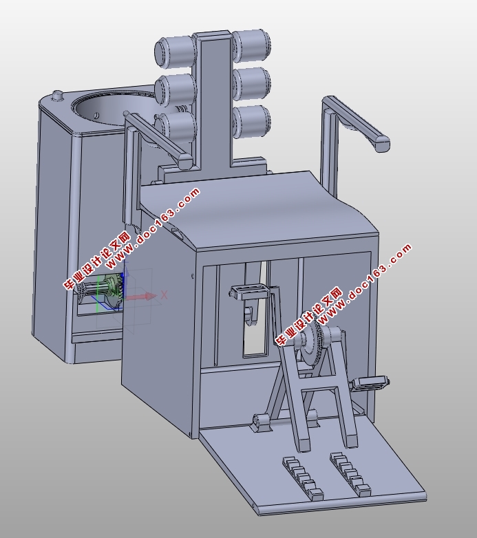 多功能呢健身洗衣机的设计(含CAD图,SolidWorks三维图)