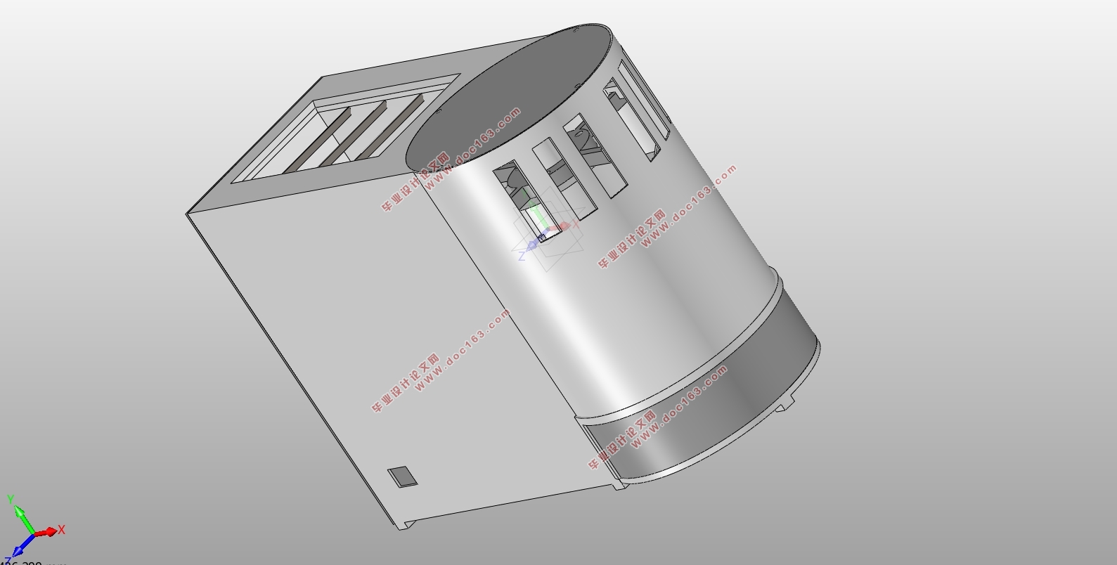 黑板擦清洁器关键技术开发与结构设计(含SolidWorks三维图)