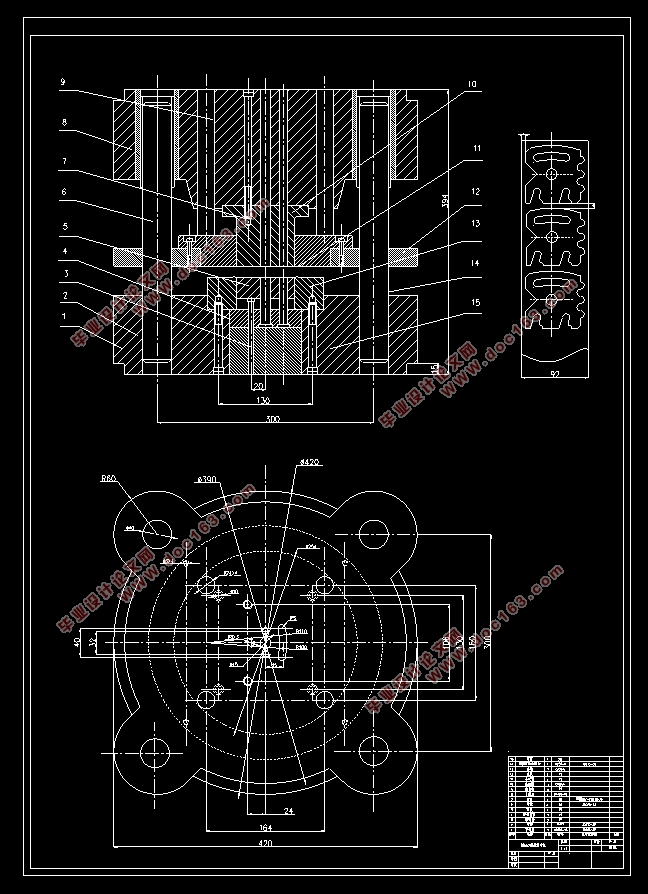 BF换档锁板精冲工艺与模具设计(含CAD零件图装配图)